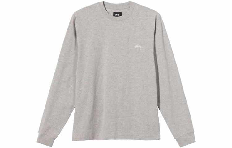 Лонгслив Stussy Overdyed L/S Tee (черный) — фото 11