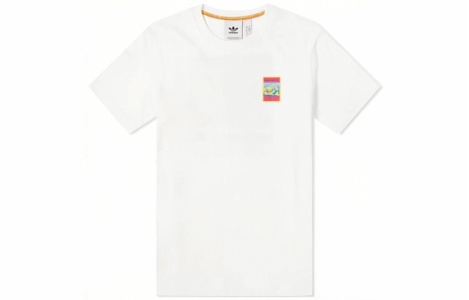Мужская футболка adidas originals Трелистник (белая) — фото 1