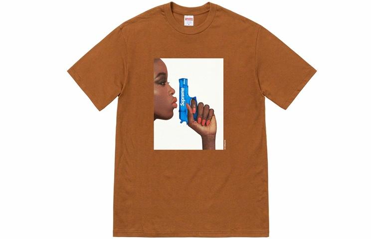 Футболка Supreme Week 1 Water Pistol Tee (белая)