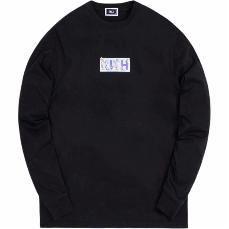 Футболка KITH KITH LogoT (черная)