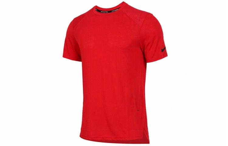 Мужская футболка Nike Dri-FIT Basketball (красная) — фото 1