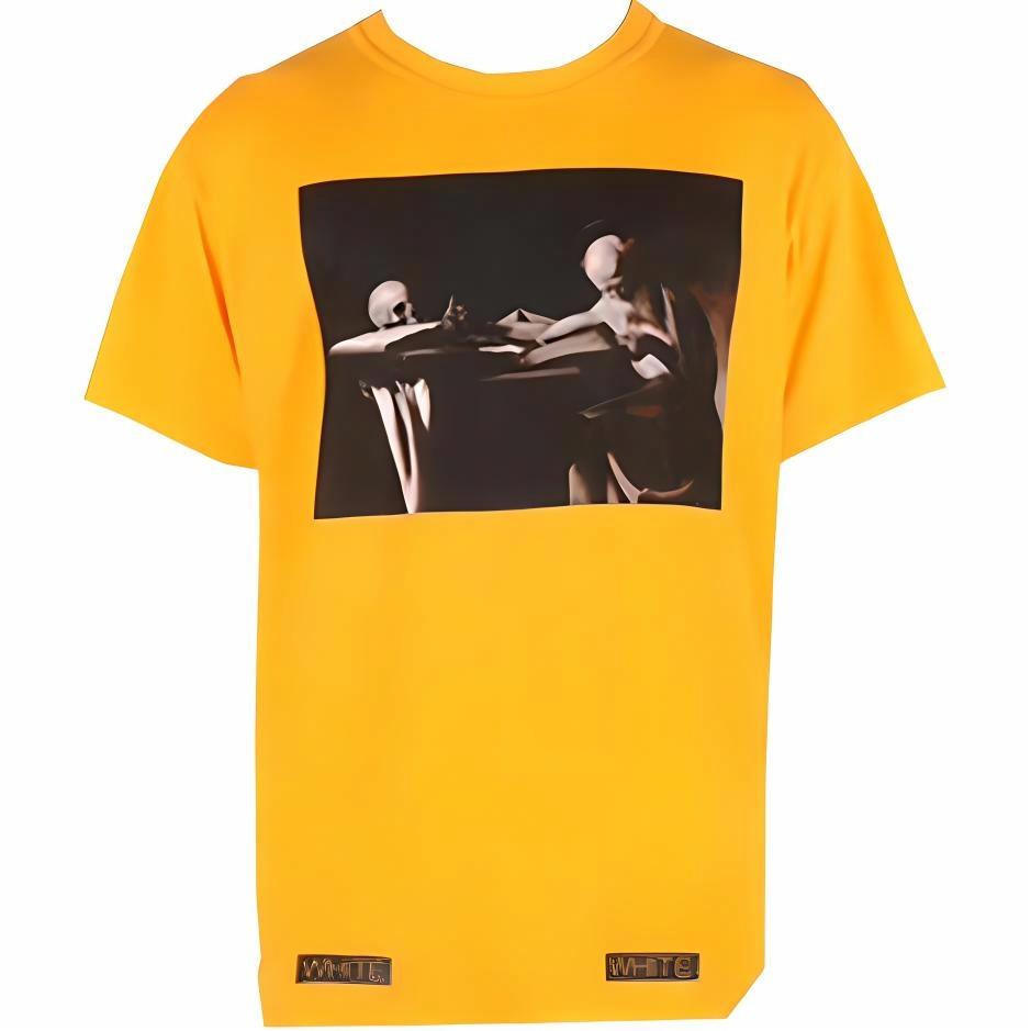Футболка OFF-WHITE (желтая)