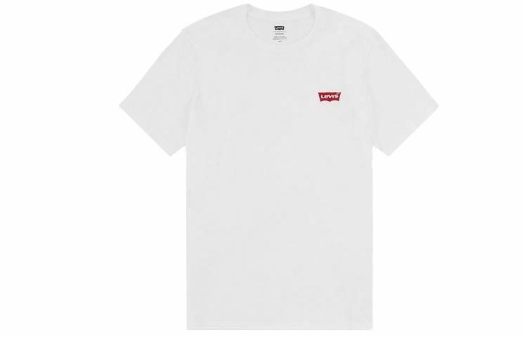 Мужские футболки Levis Cotton Tee 2-Pack (серо-белые)