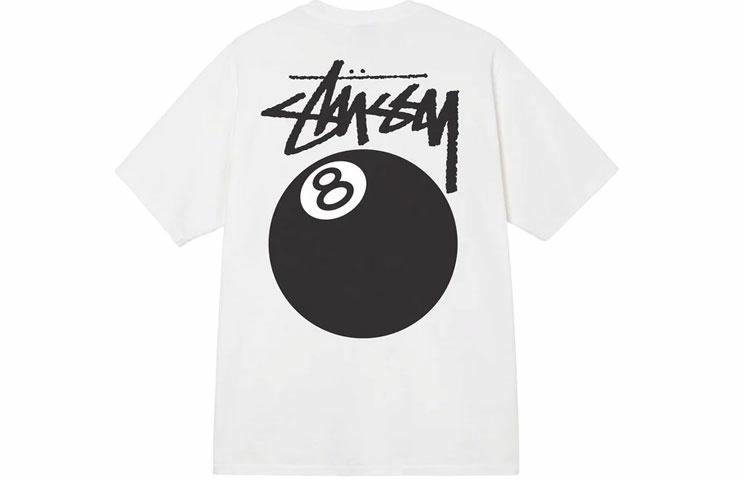 Мужская футболка Stussy SS22 Ball Pigment Dyed (черная)
