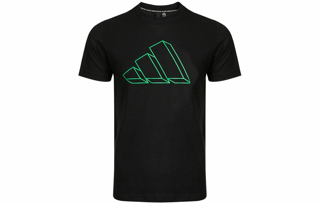 Мужская футболка adidas M Fi Gfx Tee (черная) — фото 1