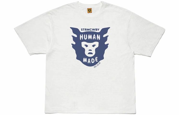 Футболка Human Made SS21 (синяя) — фото 3