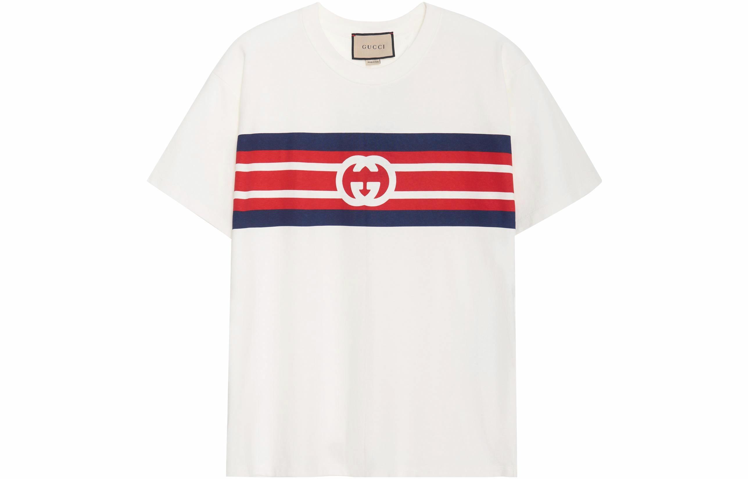Мужская футболка Gucci (в полоску)