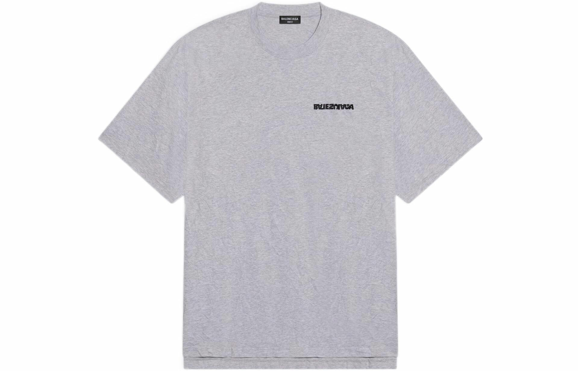 Мужская футболка Balenciaga (серая)