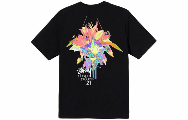 Унисекс футболка Stussy Design Group Tee (разноцветная) — фото 11