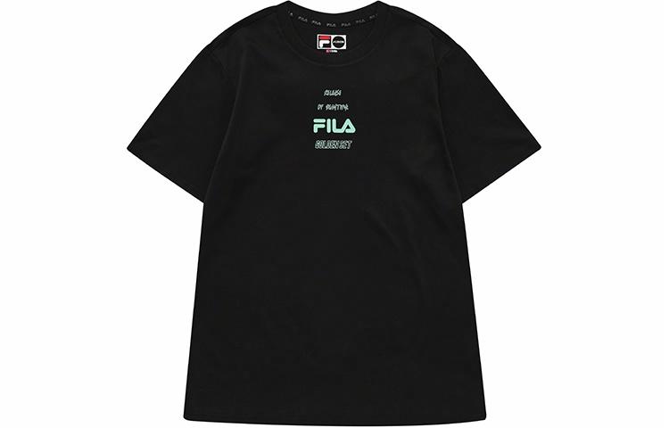 Мужская футболка Fila Fusion Tennis Tee (глубокая черная)
