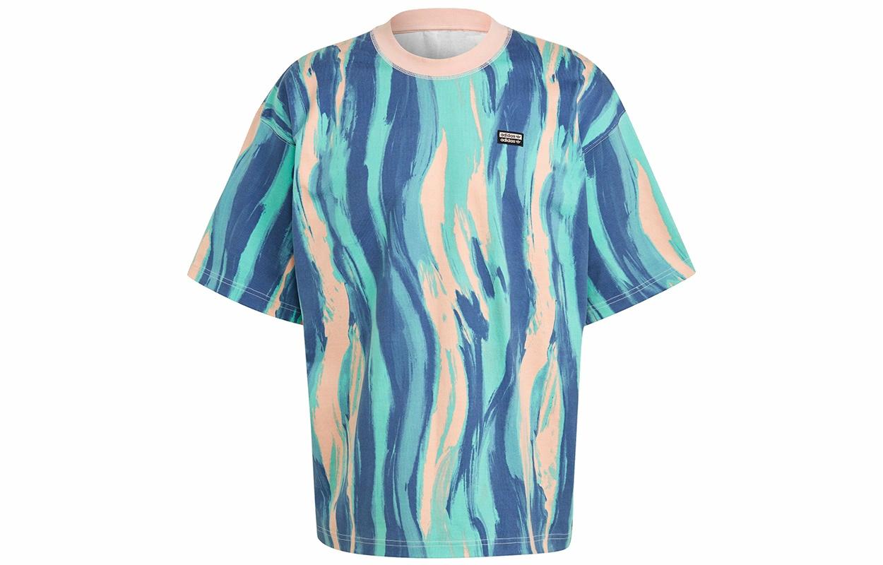 Мужская футболка adidas originals Grx Dtc Tee Aop (разноцветная) — фото 1