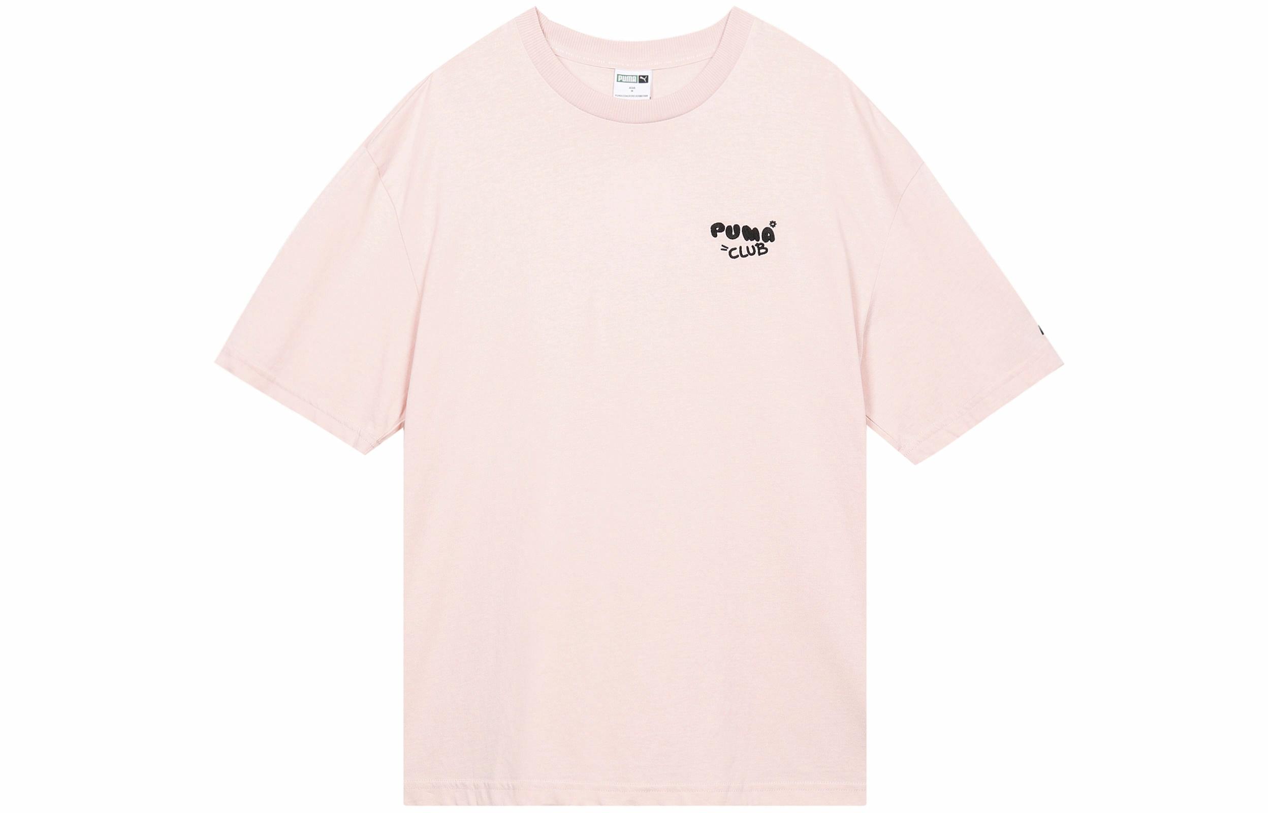 Мужская футболка PUMA Club Oversize SS Tee (розовая) — фото 1