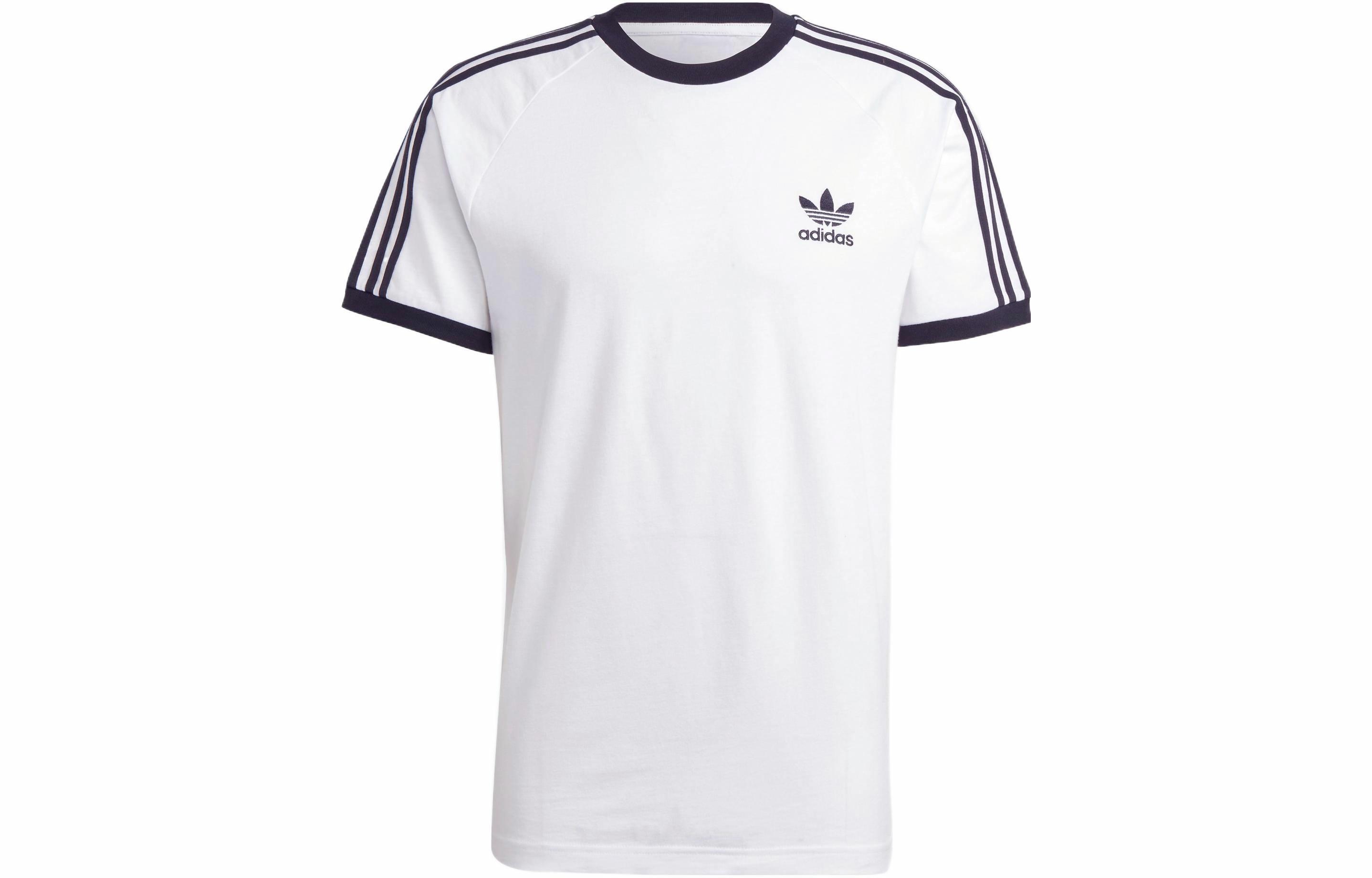 Футболка adidas adicolor 3-Stripes (белая)