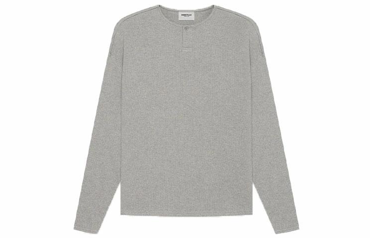 Лонгслив Fear of God Essentials SS21 T (серый)