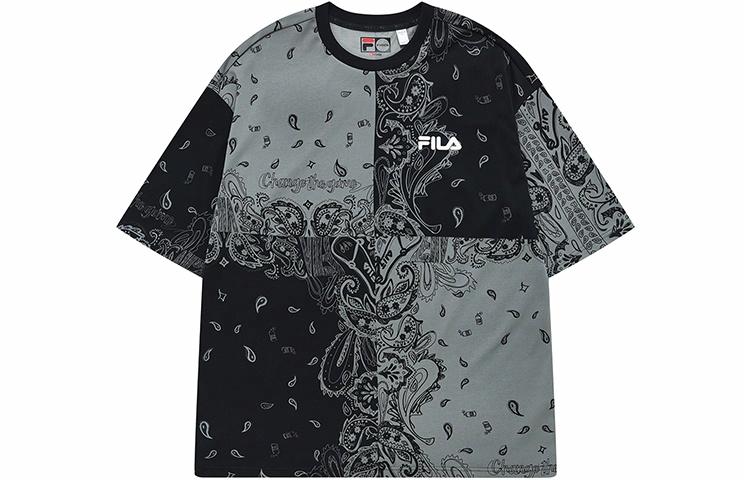 Мужская футболка Fila FUSION (черная)
