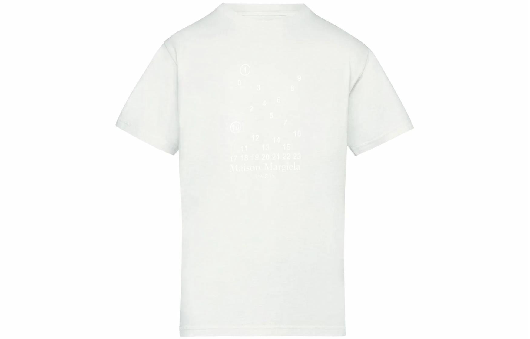 Футболка Maison Margiela Lettering Print (серая)