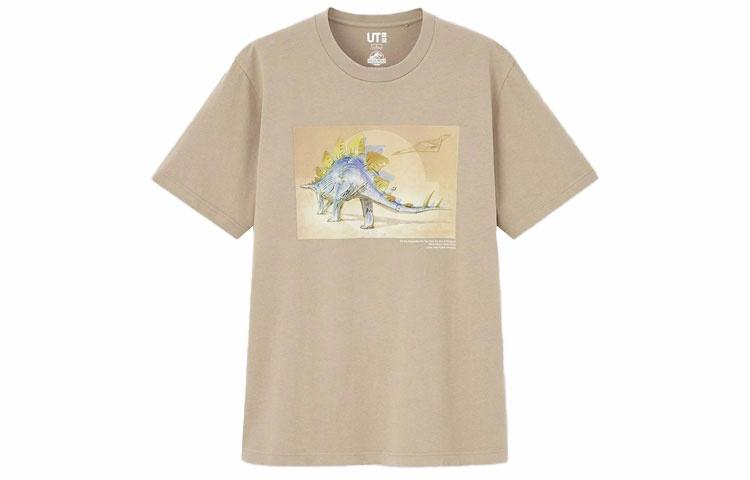 Мужская футболка UNIQLO × JW Anderson T (бежевая)