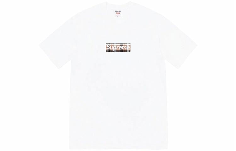 Футболка Supreme x Burberry (белая)