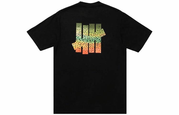 Мужская футболка UNDEFEATED UNDEFEATED T (белая с черным принтом)