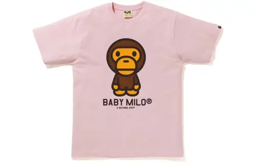 A BATHING APE Baby Milo Tee