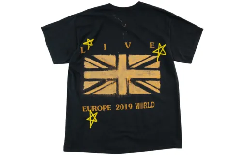 Travis Scott Astroworld Tour London Union Jack T Shirt