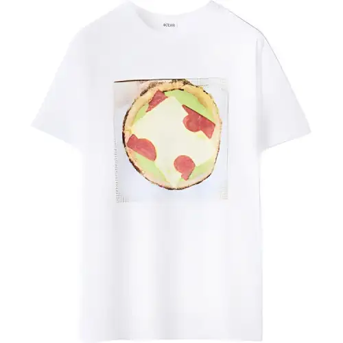 LOEWE T Shirts Men's White Crew Neck Moderate