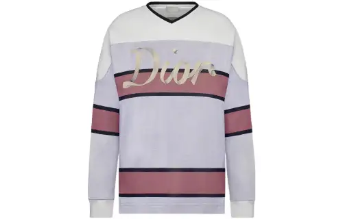 DIOR T Shirts Men's Multicolor Crew Neck Moderate Straight Fit
