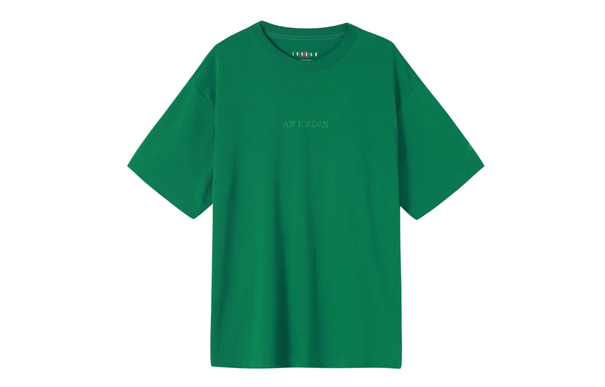 Jordan x Wordmark T Shirt Men's Pine Green