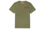 Timberland T Shirts Unisex Kassel Green Crew Neck Moderate Straight Fit