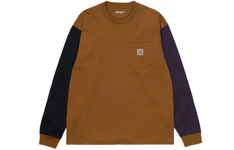 Carhartt WIP T-Shirts Unisex Tawny Crew Neck Moderate Straight Fit