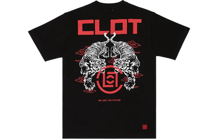 CLOT T Shirts Unisex Crew Neck Moderate Straight Fit