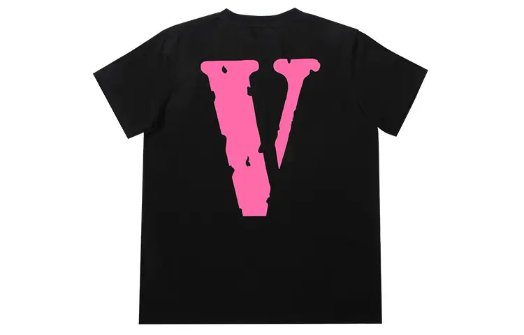 VLONE Big Logo Series T Shirts Unisex Crew Neck Moderate Straight Fit