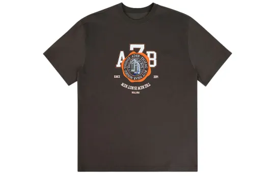 ADER ERROR T Shirts Unisex Dark Gray Crew Neck Moderate Other