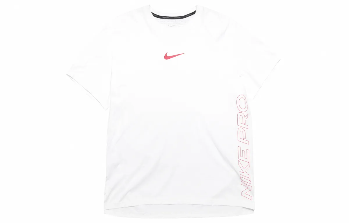 Nike T-Shirts Men's White Crew Neck Thin