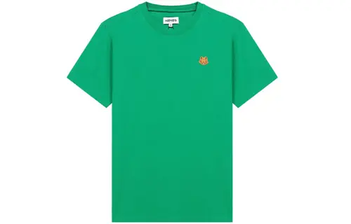 KENZO T Shirts Men's Green Crew Neck Moderate Other