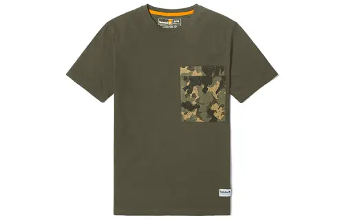 Timberland T Shirt Men's Army Green