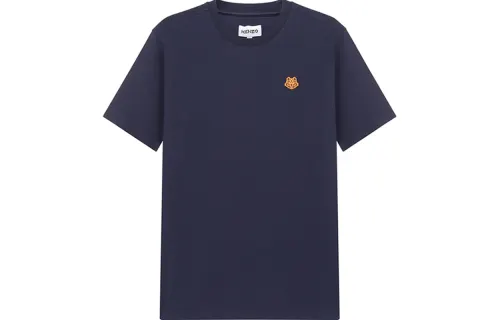 KENZO Classic Tiger Head SS22 T Shirt Men's Marine Blue