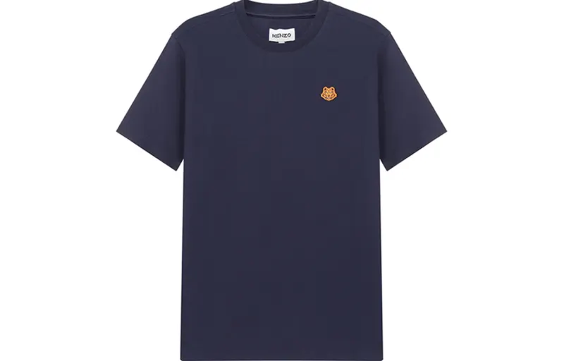 KENZO Classic Tiger Head SS22 T Shirt Men's Marine Blue