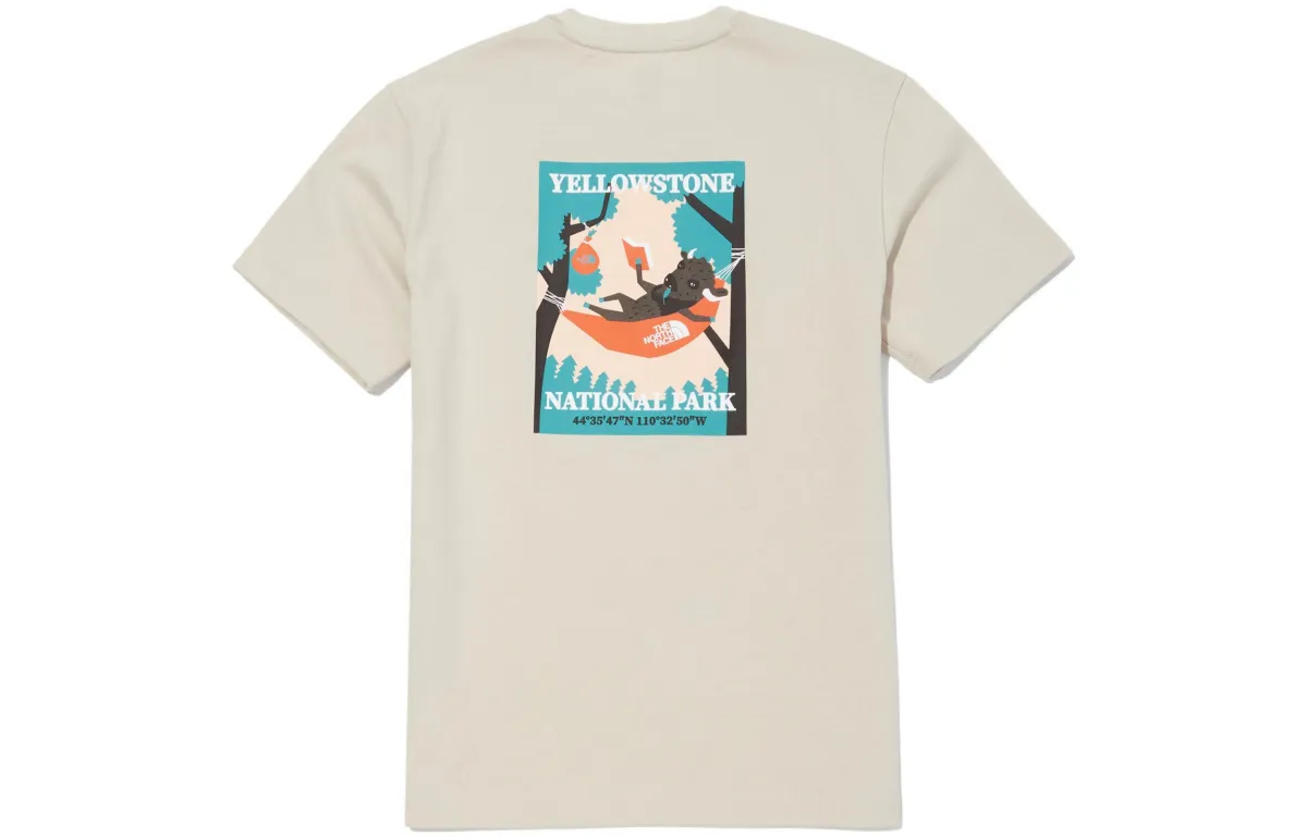 THE NORTH FACE T Shirt Unisex Khaki
