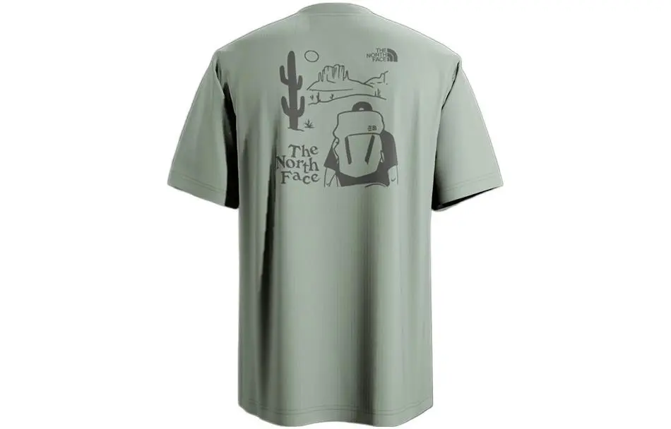 THE NORTH FACE SS22 T Shirt Unisex Green
