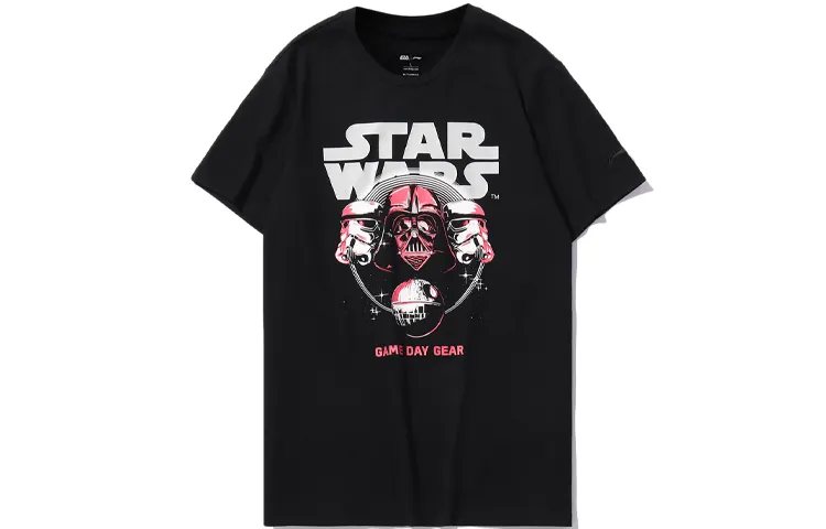 Li Ning Disney T Shirt Men's Black