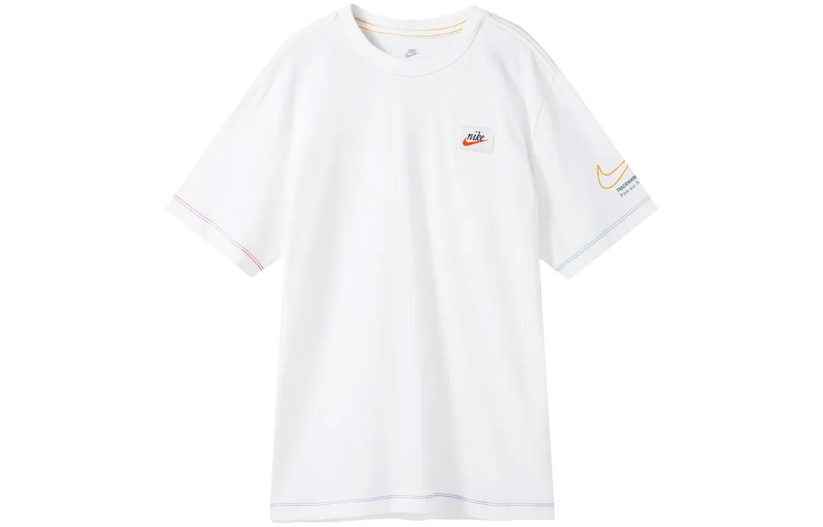 Nike Set in Sleeve T Shirt Men's White