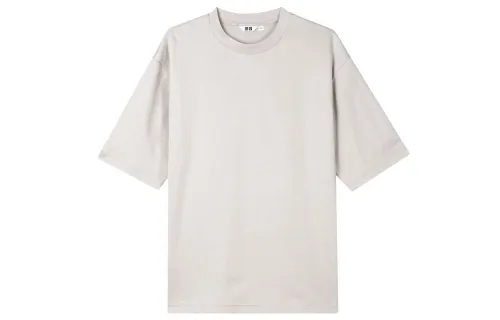 UNIQLO T Shirt Unisex Light Gray