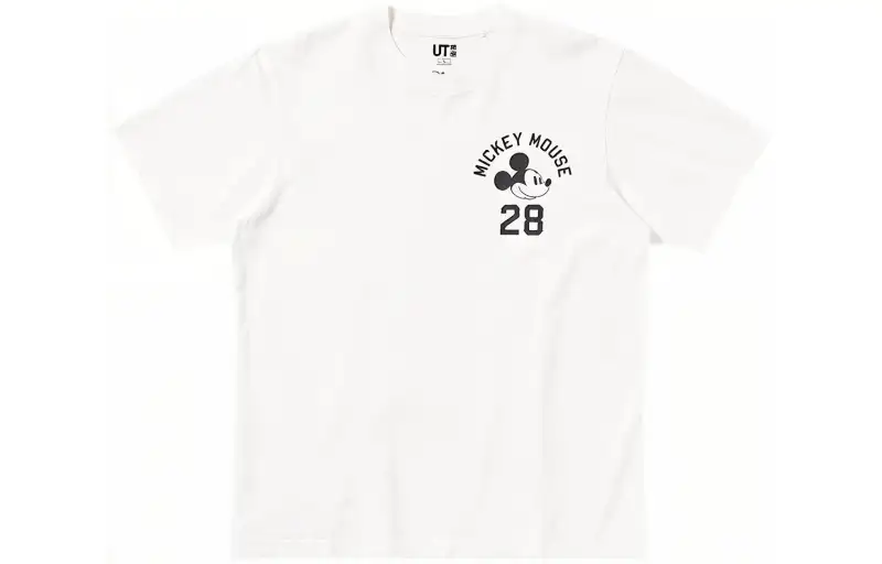UNIQLO x Disney Co brand SS22 T Shirt Unisex White
