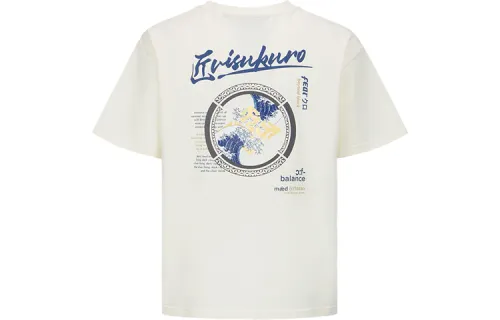 EVISU SS22 Drop Shoulder Sleeve T-Shirt Men's