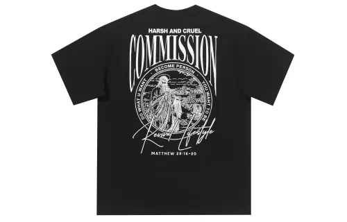 HARSH AND CRUEL T Shirts Unisex Crew Neck Moderate Straight Fit