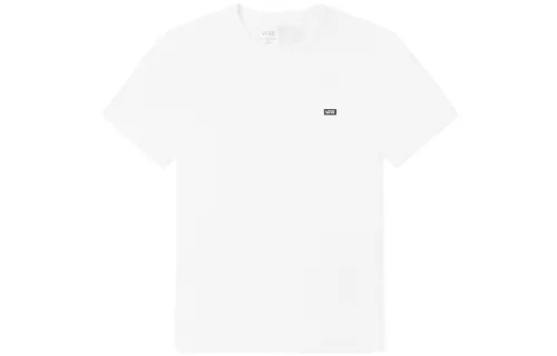 Vans T Shirts Unisex White Crew Neck Moderate Straight Fit