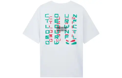 Li Ning CF T Shirts Unisex Crew Neck Moderate Straight Fit