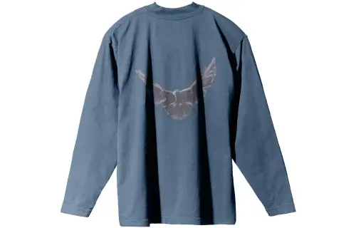 YEEZY X Gap X Balenciaga Dove Longsleeve Tee Dark Blue