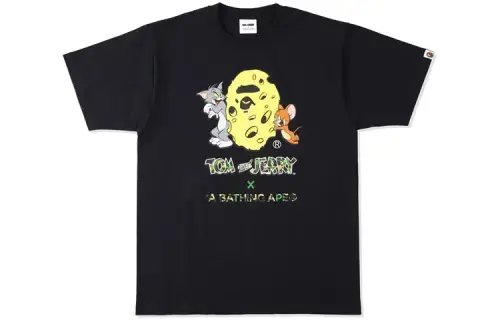 A BATHING APE x TOM AND JERRY Ape Head Series T Shirt Men's